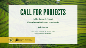 Chamada para Projetos de Investigação