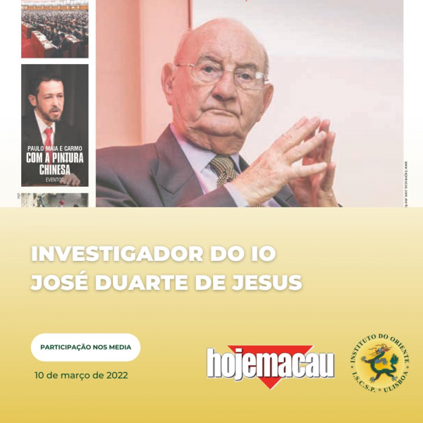 Investigador do IO - José Duarte de Jesus