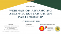 Webinar on Advancing ASEAN-European Union Partenership